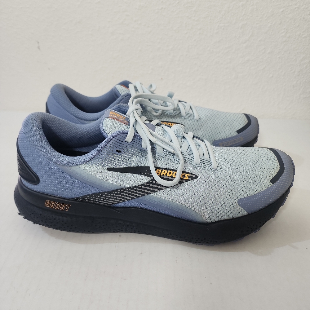 Brooks Men Ghost 16 Running Shoes Blue Gray Athletic Sneakers Mesh Comfort  11 - Picture 9 of 9